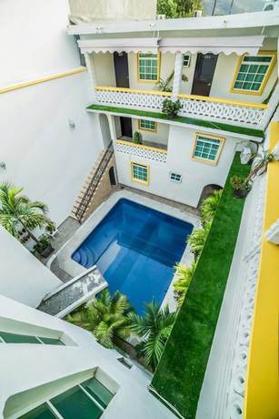 Imagen de la piscina del Hotel Casa Blanca, Iguala de la Independencia. Foto 19