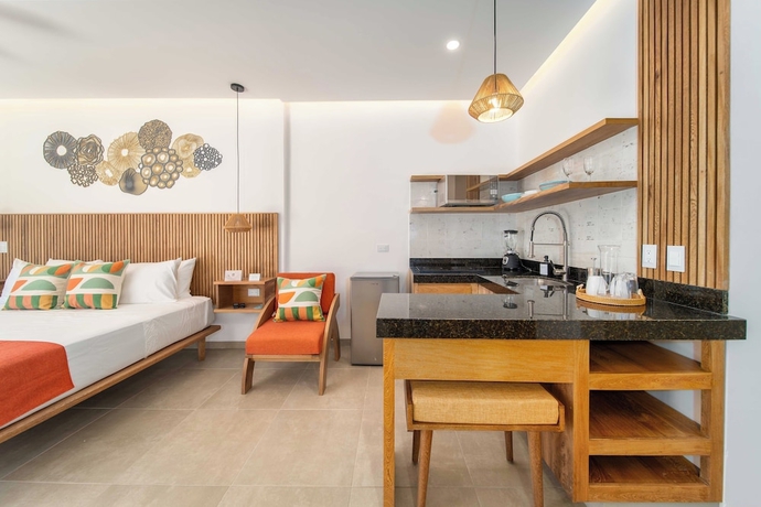 Imagen de la habitación del Hotel Casa Bl&uacute; Huatulco. Foto 6
