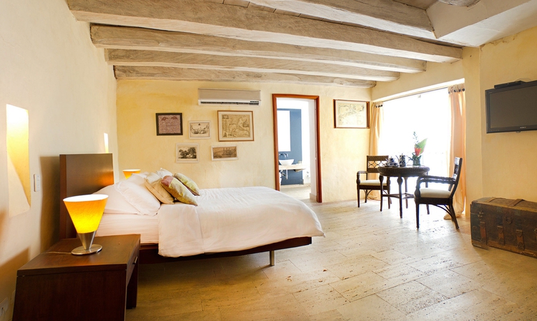 Imagen de la habitación del Hotel Casa Carolina Hotel Cartagena. Foto 4
