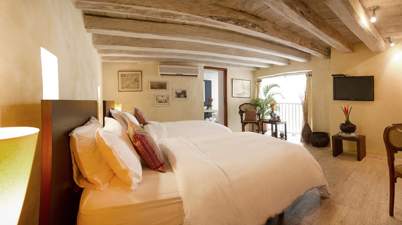 Imagen de la habitación del Hotel Casa Carolina Hotel Cartagena. Foto 6
