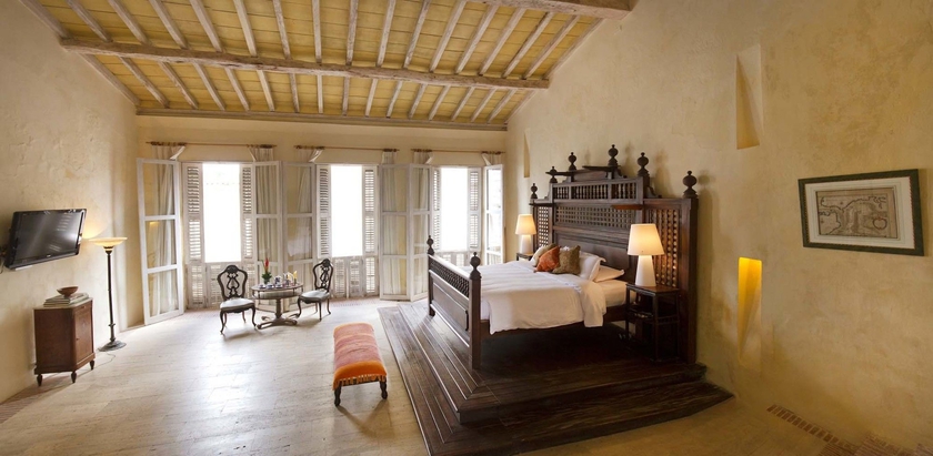 Imagen de la habitación del Hotel Casa Carolina Hotel Cartagena. Foto 7
