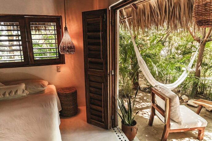 Imagen de la habitación del Hotel Casa Chula Oaxaca. Foto 11