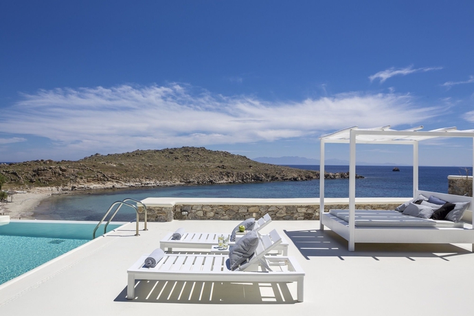 Imagen de los exteriores del Hotel Casa Del Mar Mykonos Seaside Resort. Foto 9