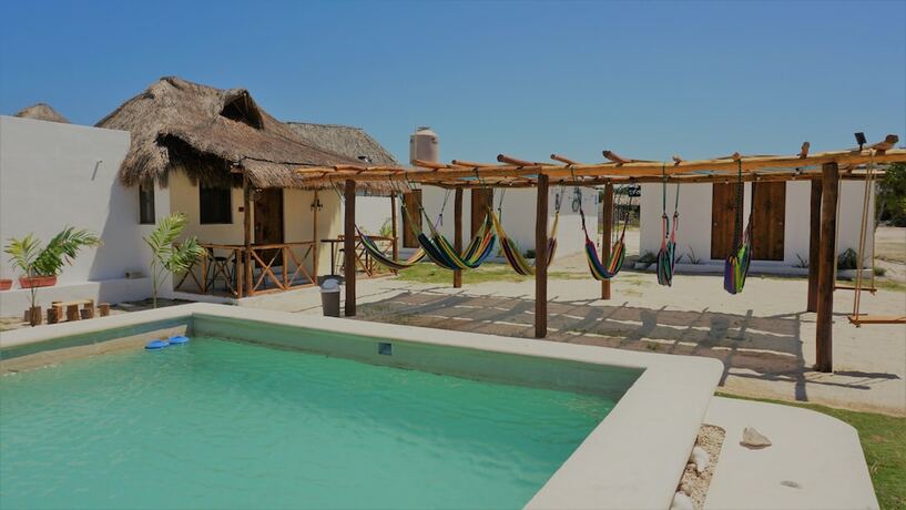Imagen de la habitación del Hotel Casa Frida, Chelem. Foto 17