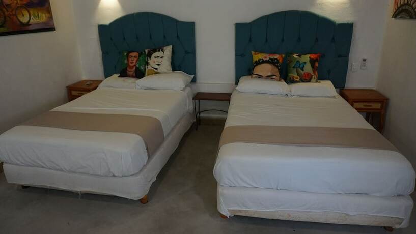 Imagen de la habitación del Hotel Casa Frida. Foto 18