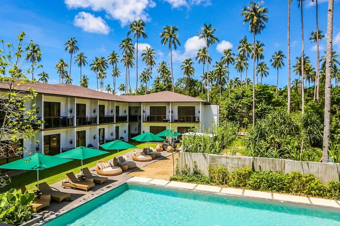 Imagen de la piscina del Hotel Casa Kalaw. Foto 16