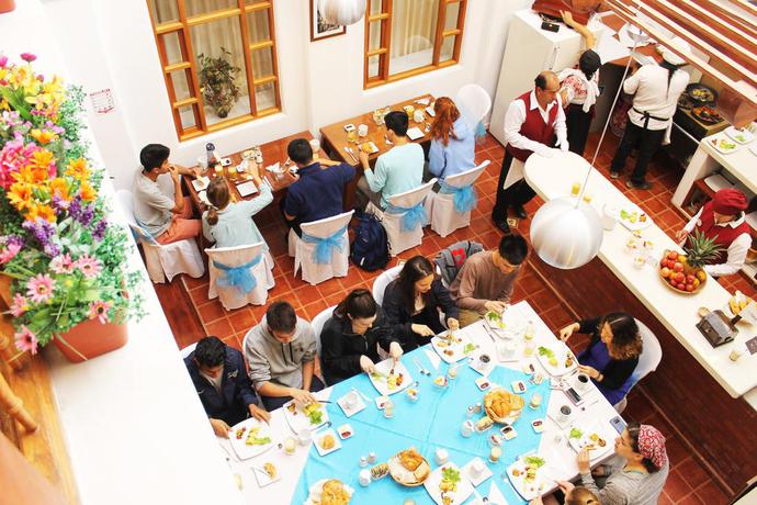 Imagen del bar/restaurante del Hotel Casa Las Plazas. Foto 2