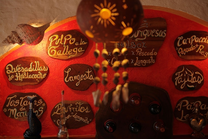 Imagen del bar/restaurante del Hotel Casa Lupita. Foto 2