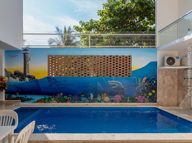 Imagen general del Hotel Casa Pridda, Puerto Escondido. Foto 9