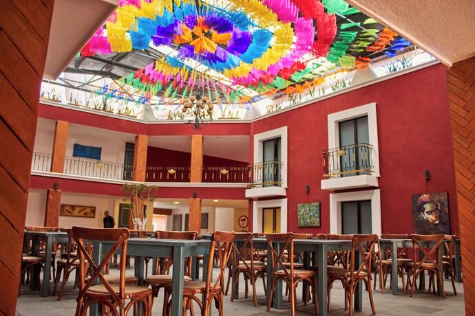 Imagen de la habitación del Hotel Casa Real, San Andr&eacute;s Cholula. Foto 14