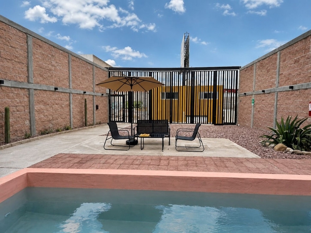 Imagen de la piscina del Hotel Casa Rosa, Aguascalientes. Foto 16