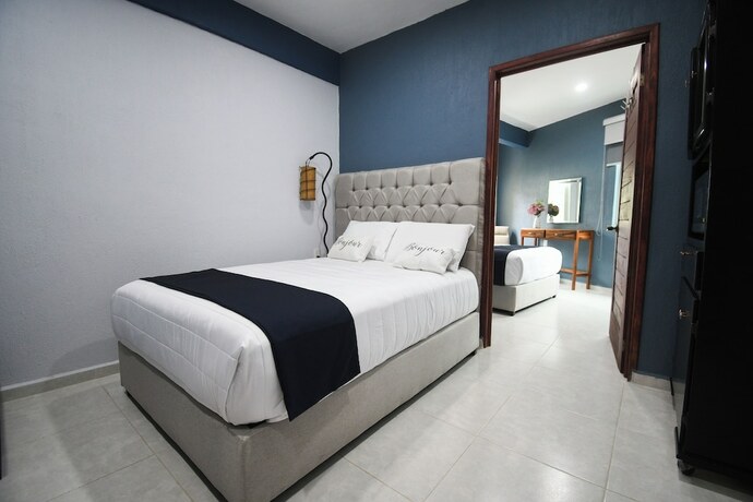 Imagen de la habitación del Hotel Casa Santa Fe, Guanajuato. Foto 18