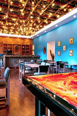 Imagen del bar/restaurante del Hotel Casa Santiago. Foto 2