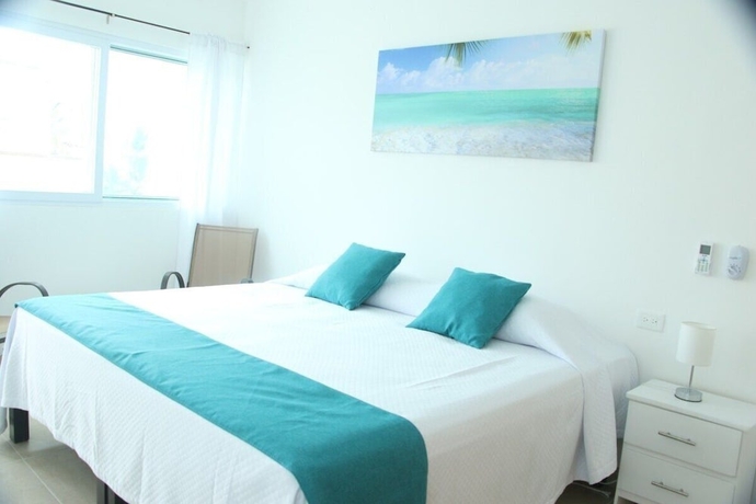 Imagen de la habitación del Hotel Casa Sarita, Puerto Morelos. Foto 1