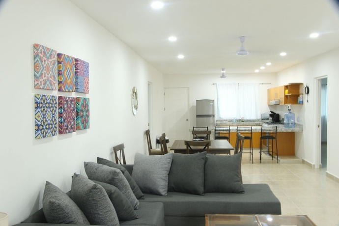 Imagen de la habitación del Hotel Casa Sarita, Puerto Morelos. Foto 12