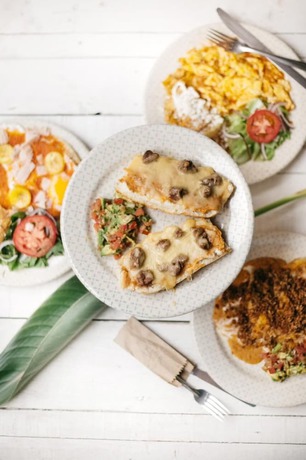 Imagen del bar/restaurante del Hotel Casa de los Angeles. Foto 8