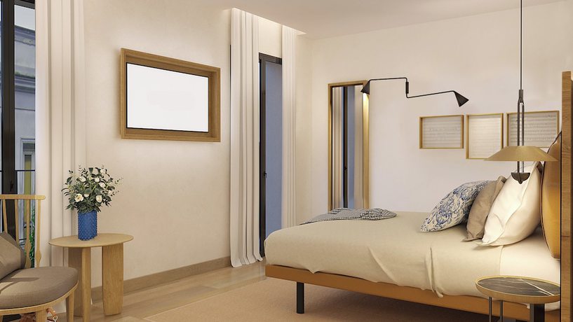Imagen de la habitación del Hotel Casa del compositor Jerez. Foto 9