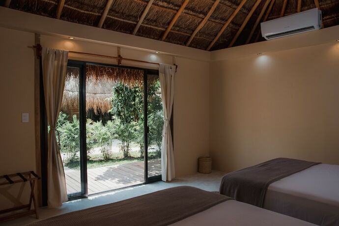 Imagen de la habitación del Hotel Casabakal - A Pie De Laguna - Bacalar. Foto 22