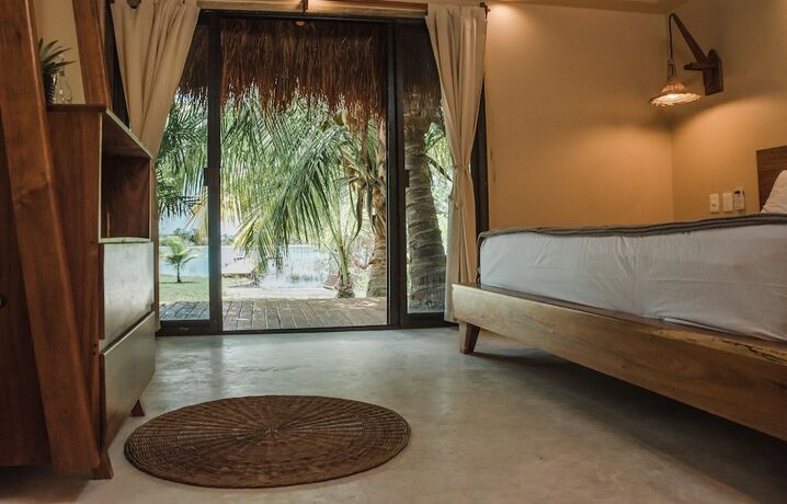 Imagen de la habitación del Hotel Casabakal - A Pie De Laguna - Bacalar. Foto 23