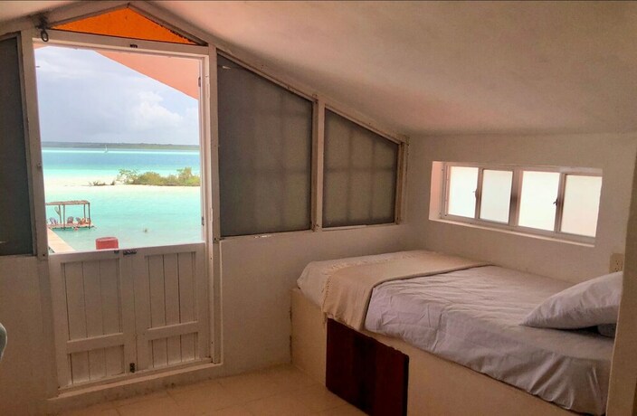 Imagen de la habitación del Hotel Casabakal - A Pie De Laguna - Bacalar. Foto 30