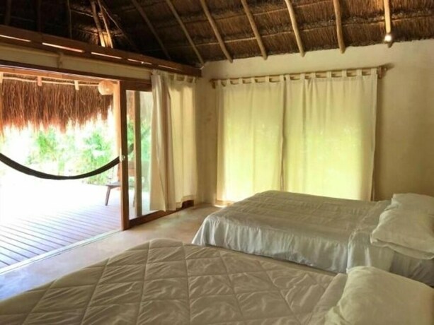 Imagen de la habitación del Hotel Casabakal - A Pie De Laguna - Bacalar. Foto 34