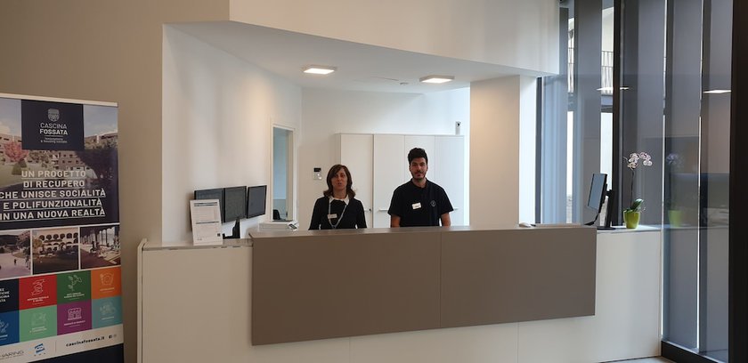 Imagen de los interiores del Hotel Cascina Fossata and Residence. Foto 8