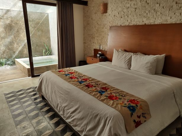 Imagen de la habitación del Hotel Casona Las Tres Mar&iacute;as - Only adults. Foto 8
