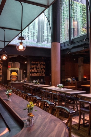 Imagen del bar/restaurante del Hotel Cassa Hotel 45th Street New York. Foto 4