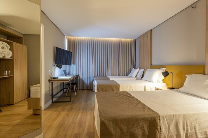Imagen de la habitación del Hotel Cassino Tower S&atilde;o Jos&eacute; Do Rio Preto By Nacional Inn. Foto 18