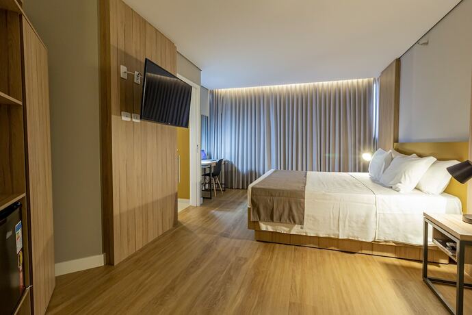 Imagen de la habitación del Hotel Cassino Tower S&atilde;o Jos&eacute; Do Rio Preto By Nacional Inn. Foto 19
