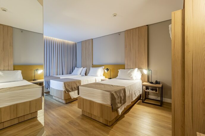 Imagen de la habitación del Hotel Cassino Tower S&atilde;o Jos&eacute; Do Rio Preto By Nacional Inn. Foto 21