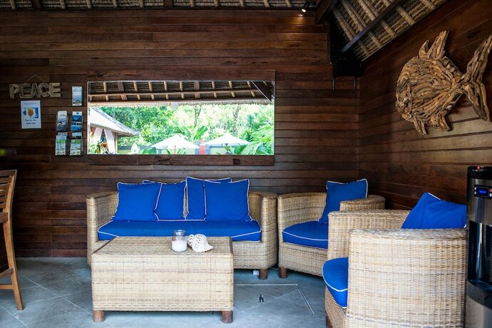 Imagen del bar/restaurante del Hotel Castaway Resort, Lembongan Island. Foto 16