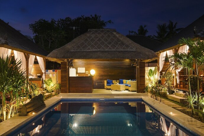 Imagen del bar/restaurante del Hotel Castaway Resort, Lembongan Island. Foto 17