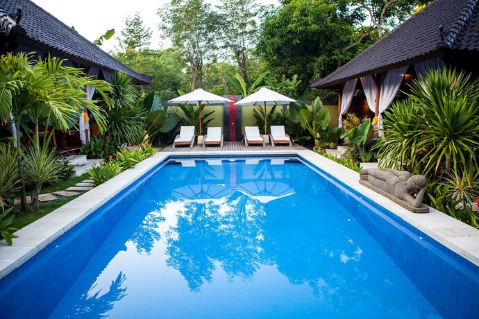 Imagen de la piscina del Hotel Castaway Resort, Lembongan Island. Foto 31
