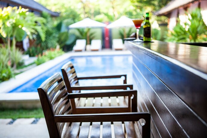 Imagen de la piscina del Hotel Castaway Resort, Lembongan Island. Foto 33