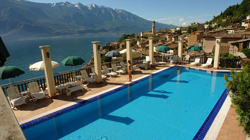 Imagen del bar/restaurante del Hotel Castell, Limone sul Garda. Foto 6