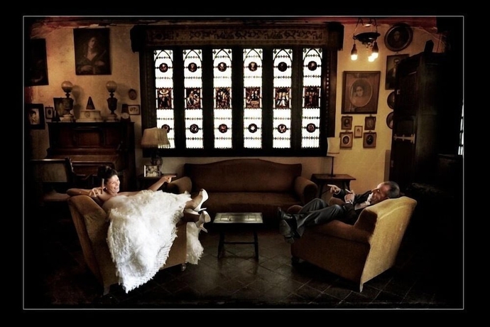 Imagen de la habitación del Hotel Castell de Riudabella. Foto 2