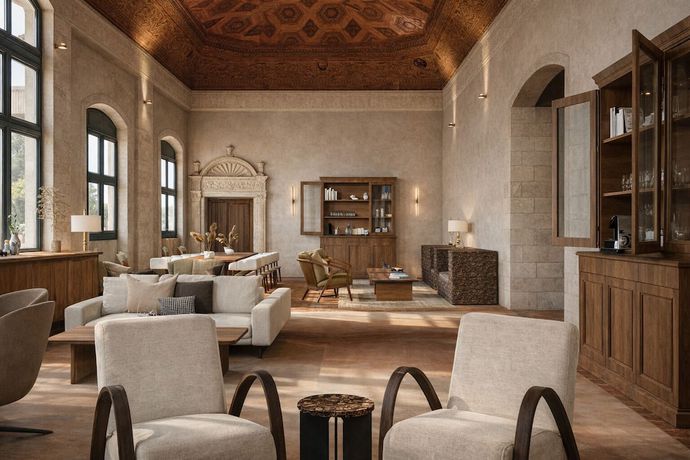 Imagen de los interiores del Hotel Castillo Termal Palacio de Avellaneda. Foto 9