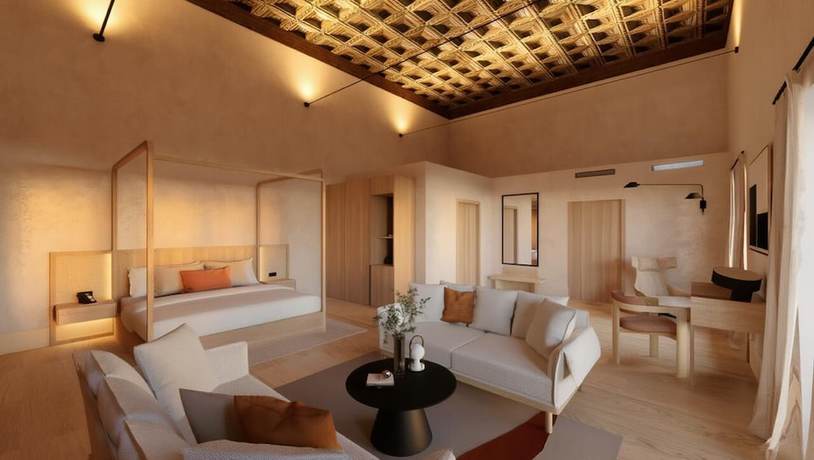 Imagen de la habitación del Hotel Castillo Termal Palacio de Avellaneda. Foto 5