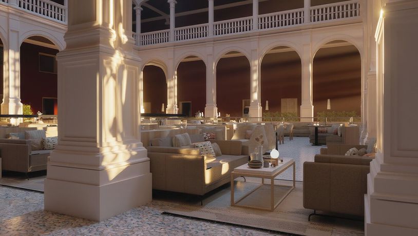 Imagen de los interiores del Hotel Castillo Termal Palacio de Avellaneda. Foto 10