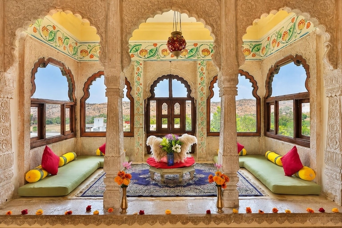 Imagen de los interiores del Hotel Castle Bijaipur - A Luxury Heritage Resort, Chittorgarh. Foto 9