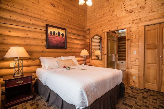 Imagen general del Hotel Castle Mountain Chalets. Foto 4