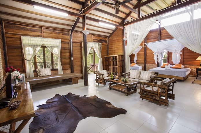 Imagen de la habitación del Hotel Cat Tien Jungle Lodge. Foto 4