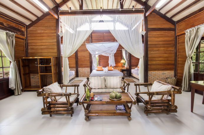 Imagen de la habitación del Hotel Cat Tien Jungle Lodge. Foto 5