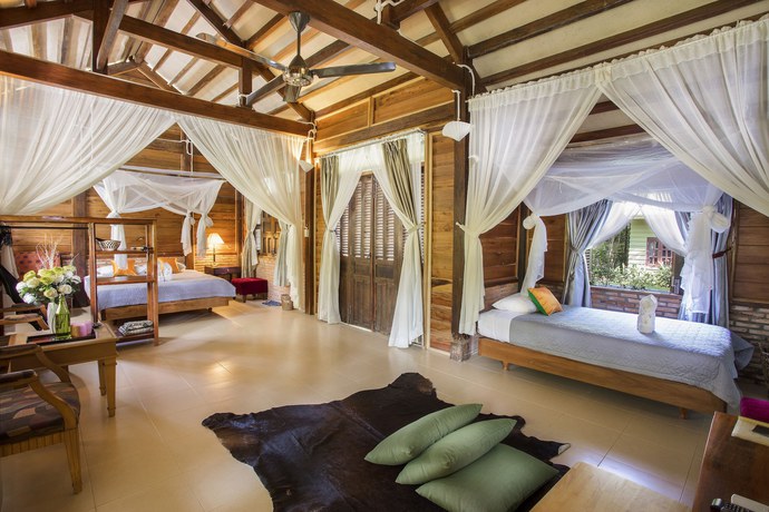 Imagen de la habitación del Hotel Cat Tien Jungle Lodge. Foto 7