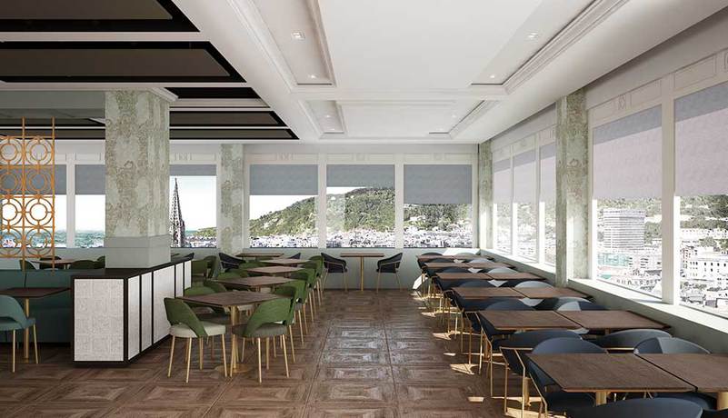 Imagen del bar/restaurante del Hotel Catalonia Donosti. Foto 2