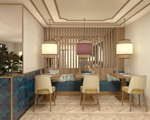 Imagen del bar/restaurante del Hotel Catalonia Puerta del Mar. Foto 4