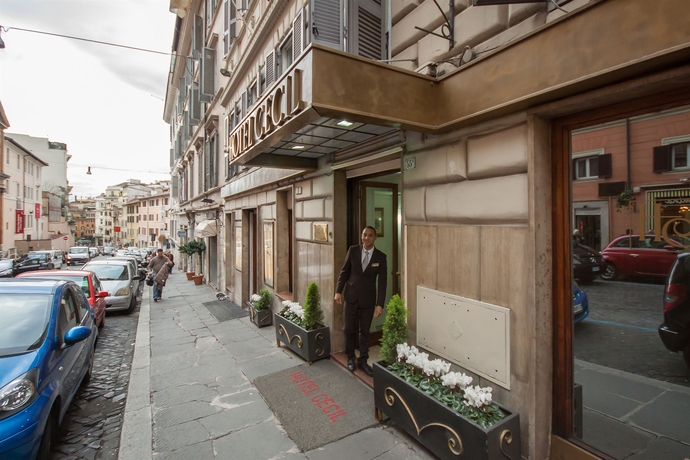 Imagen de los exteriores del Hotel Cecil, Roma. Foto 4