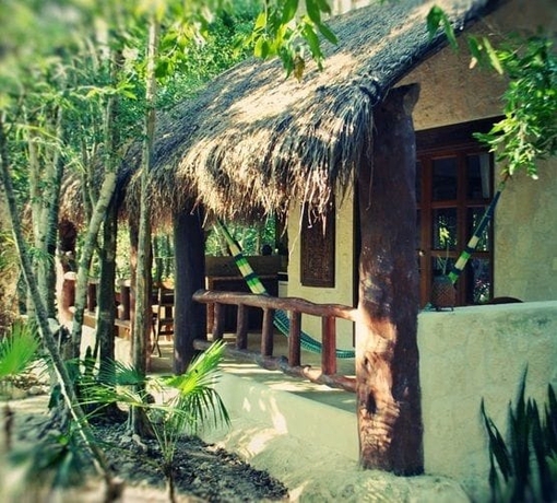 Imagen de los exteriores del Hotel Cenote Balam-ha. Foto 16