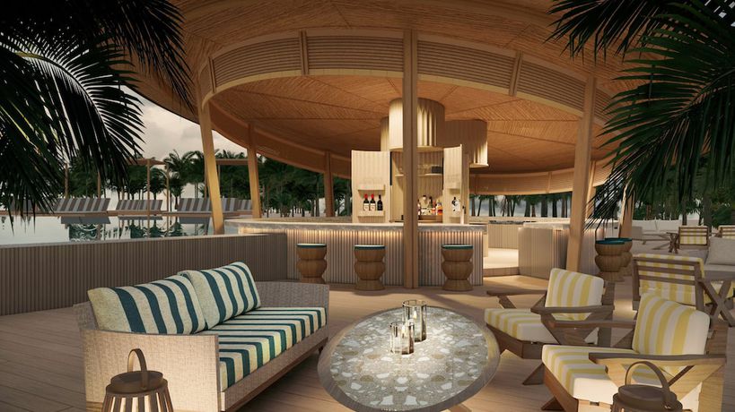 Imagen del bar/restaurante del Hotel Centara Grand Lagoon Maldives. Foto 4